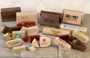 Handmade Wooden USB Boxes from a Sustainable Source