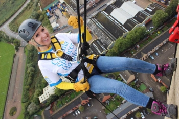 Fearless Karen kicks off USB2U's charity fundraising...