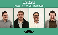 USB2U raise £330 for Movember!
