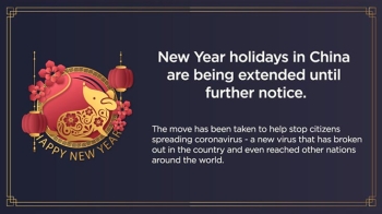Wuhan Virus Crisis Causes Chinese New Year Extension