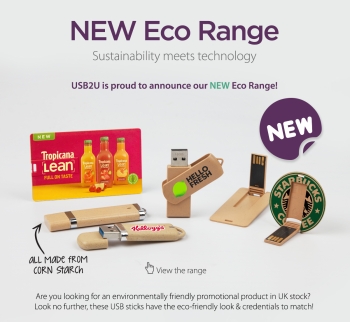 NEW Eco USB Sticks Available Now!