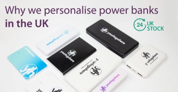 Why We Personalise Power Banks in the UK