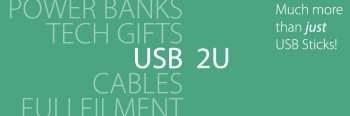 USB2U brands much more than USB Sticks