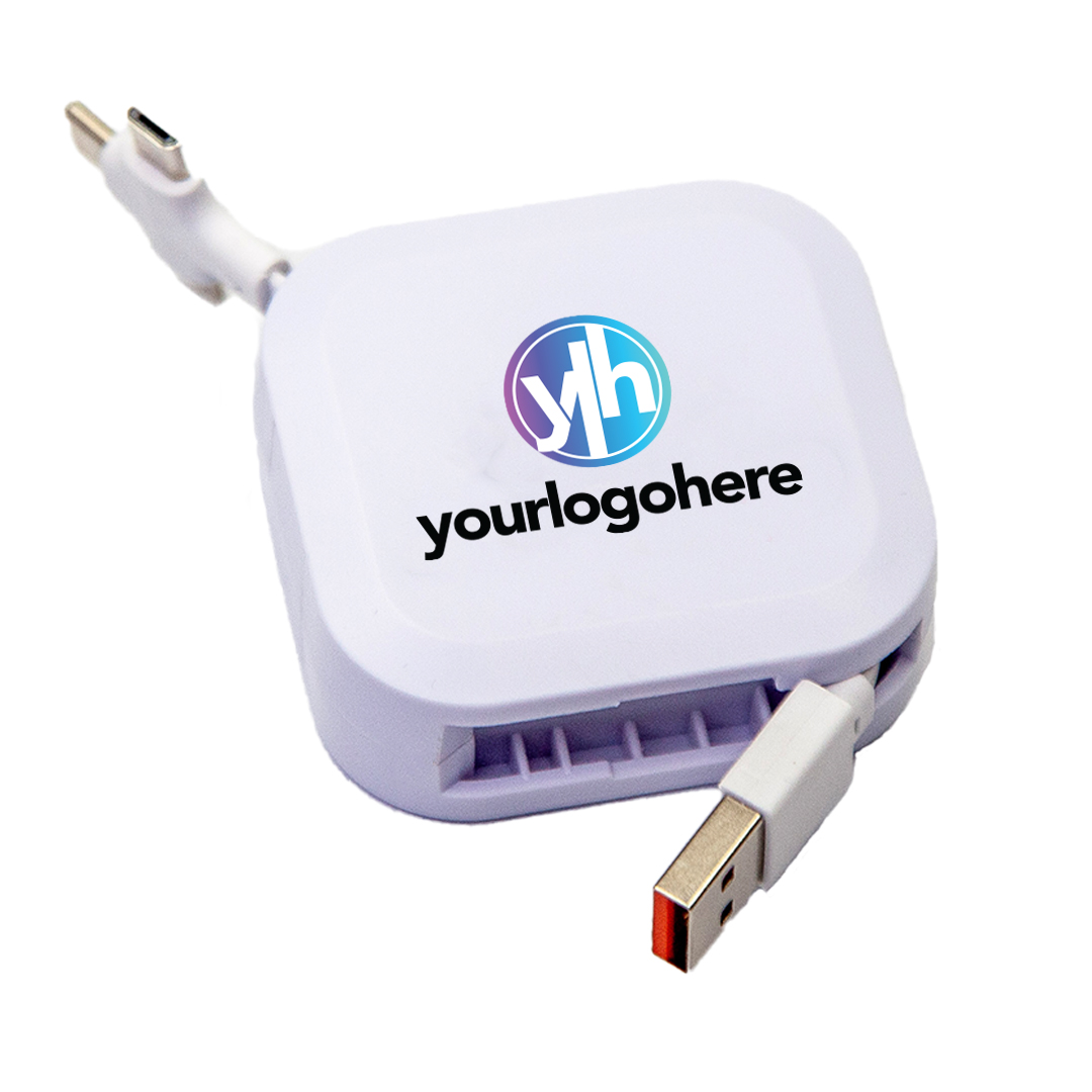 3 in 1 Retractable Square Cable 