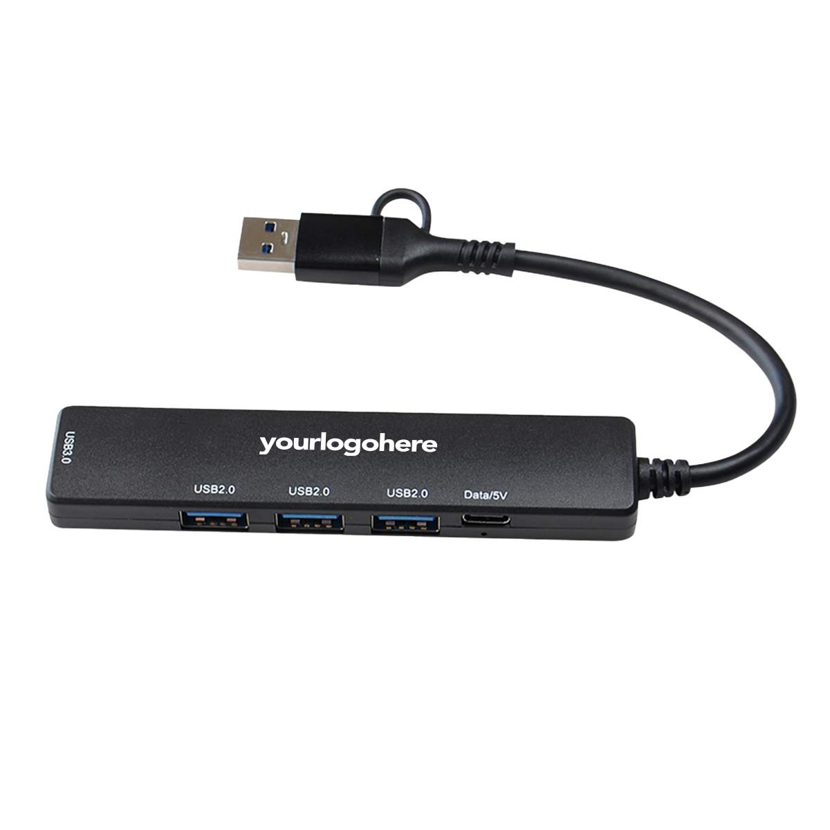 5 in 1 USB Hub USB A & Type C