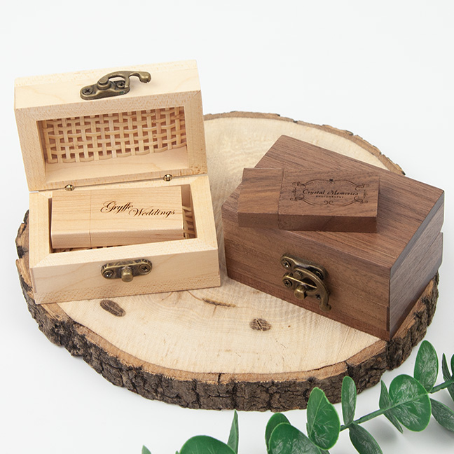 Woodland & Wooden Treasure Box