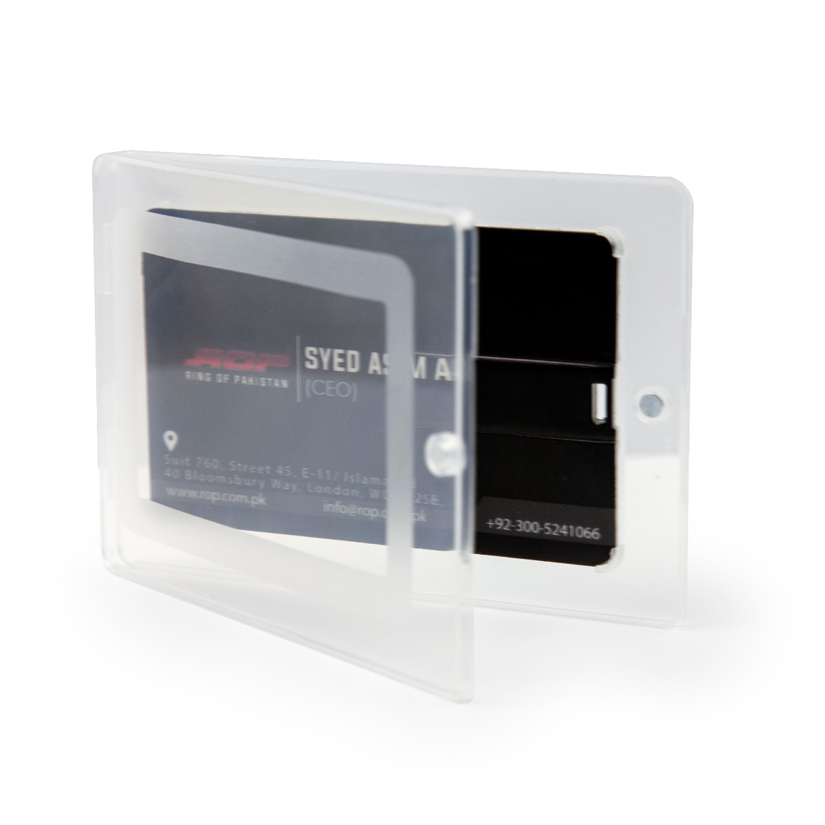 Magnetic USB Credit Card Box