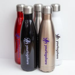 500ml Branded Stainless Steel Bottle – Customised with your logo!