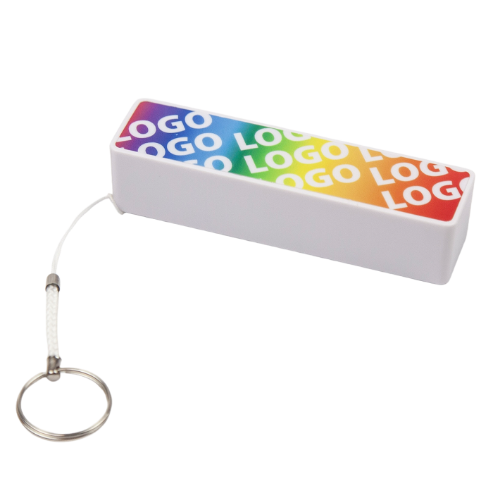Promotional Edge Power Bank with full colour bleed printing 