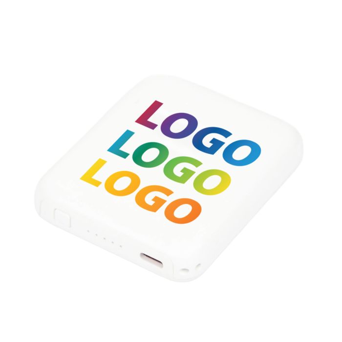 Mini 22.5w power bank with custom printed logo