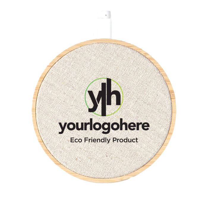 15W Natural Bamboo Wireless Charger