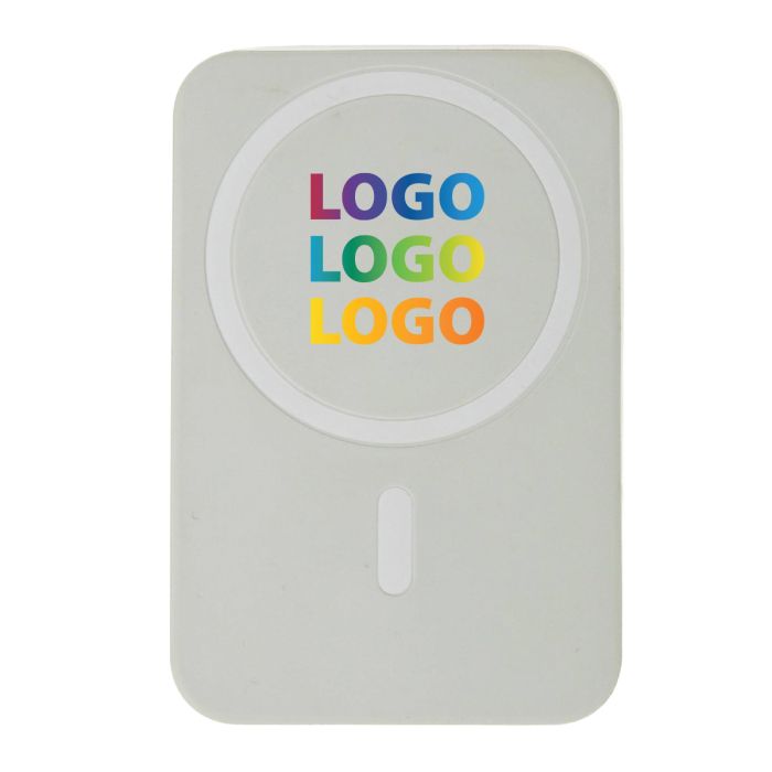 Premium magnetic 5000 Power Bank White