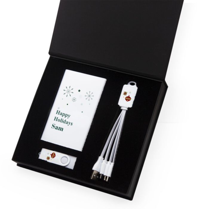 Custom branded gift set for christmas gifting