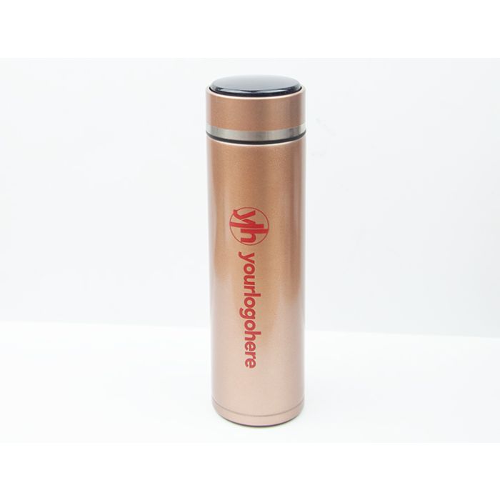 Champagne gold thermos bottle
