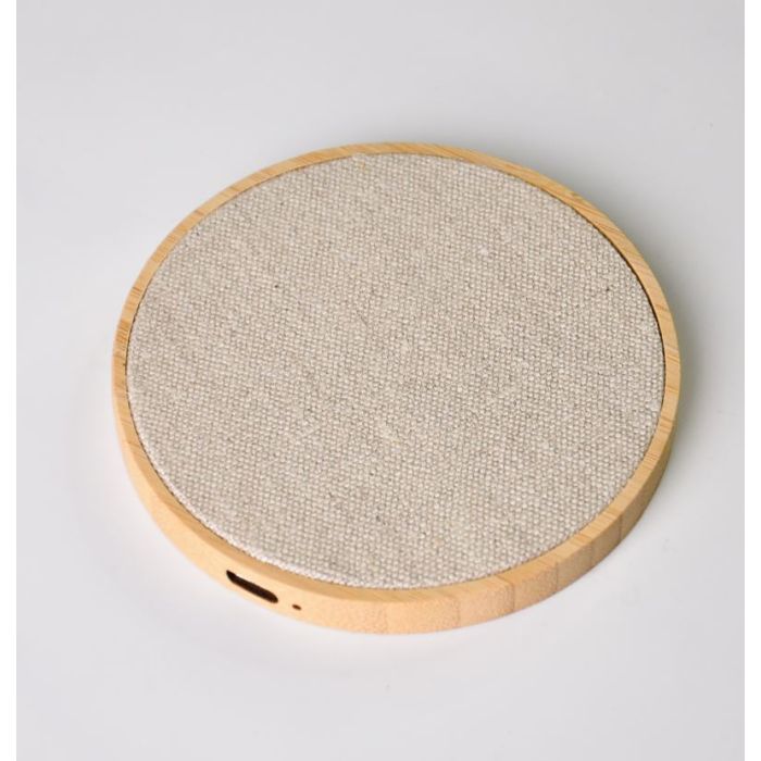 Nicole Bamboo Wireless Charger Nicole Bamboo Wireless Charger