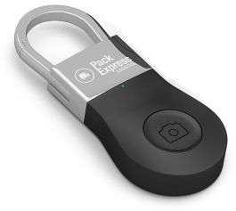 4 Pack Key Finder Circular Smart Keychain Tracker Item Key Fob