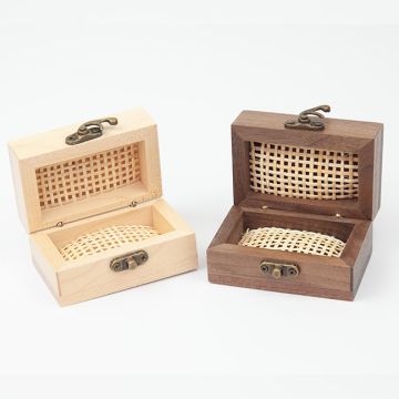Treasure Boxes in Dark and Light wood