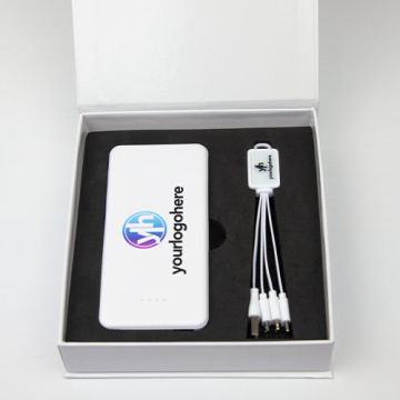 Branded Pro 10000 Power Bank and Cable