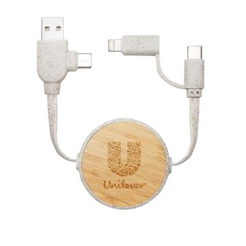 Bamboo Retractable Cable