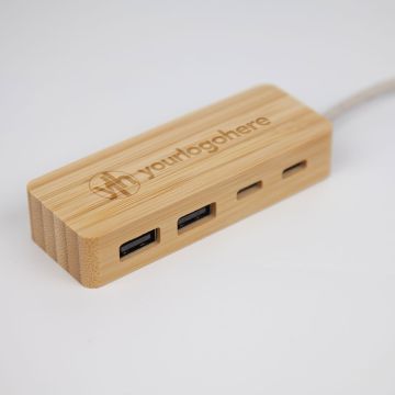 Bamboo Multi Hub Charger Connector 