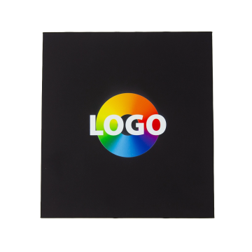 Branded Black Flip Box