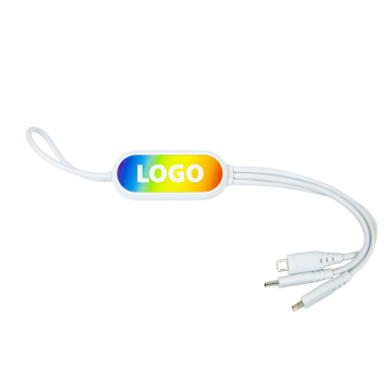 XL 5 in 1 Branded Cable with Full Bleed logo