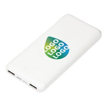 Flooido logo printed on eco pro 10000 power bank
