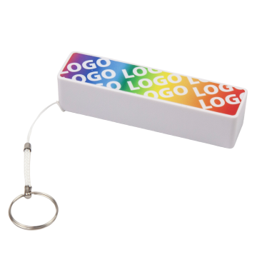 Promotional Edge Power Bank with full colour bleed printing 