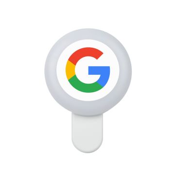 Google logo printed on Promotional ring light