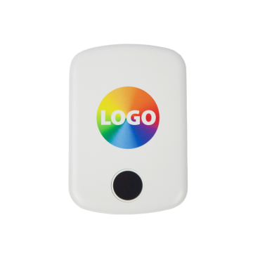 Magnetic Power Bank branded with colourful logo