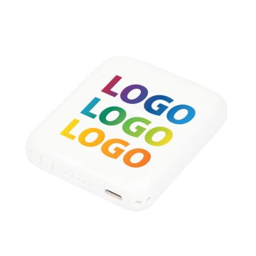 Mini 22.5w power bank with custom printed logo
