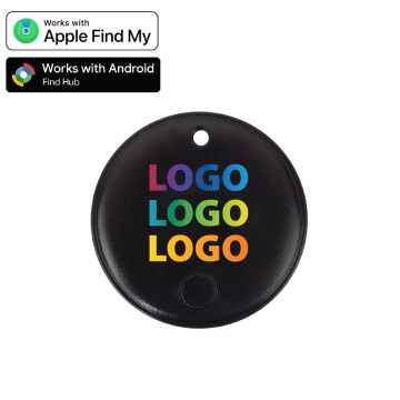 Smart tag black with custom logo