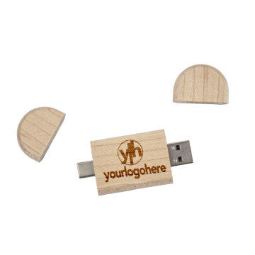 Bamboo Dual USB-C Memory Stick
