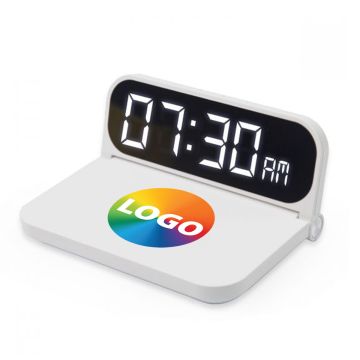 Branded logo on wireless Digital clock