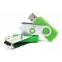 Green Twister USB stick with BP logo thumbnail
