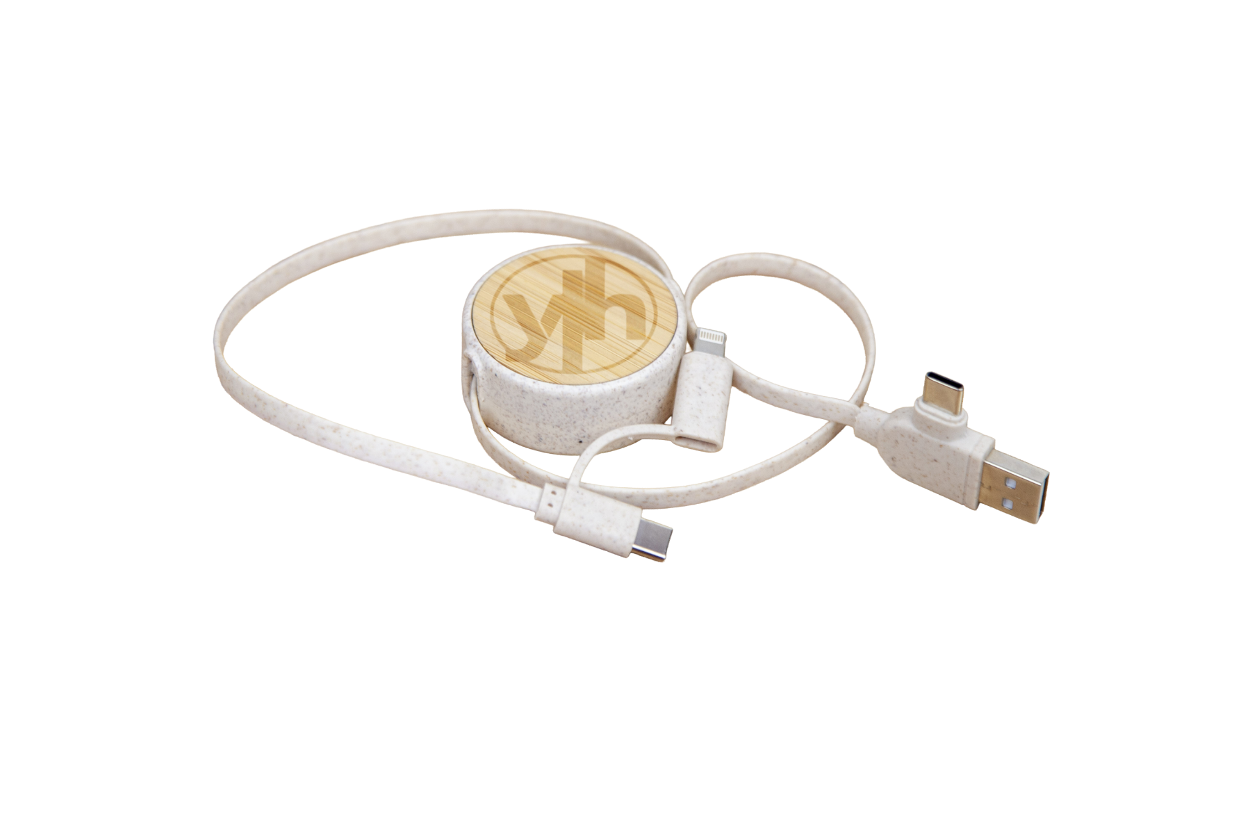 Bamboo Retractable Cable