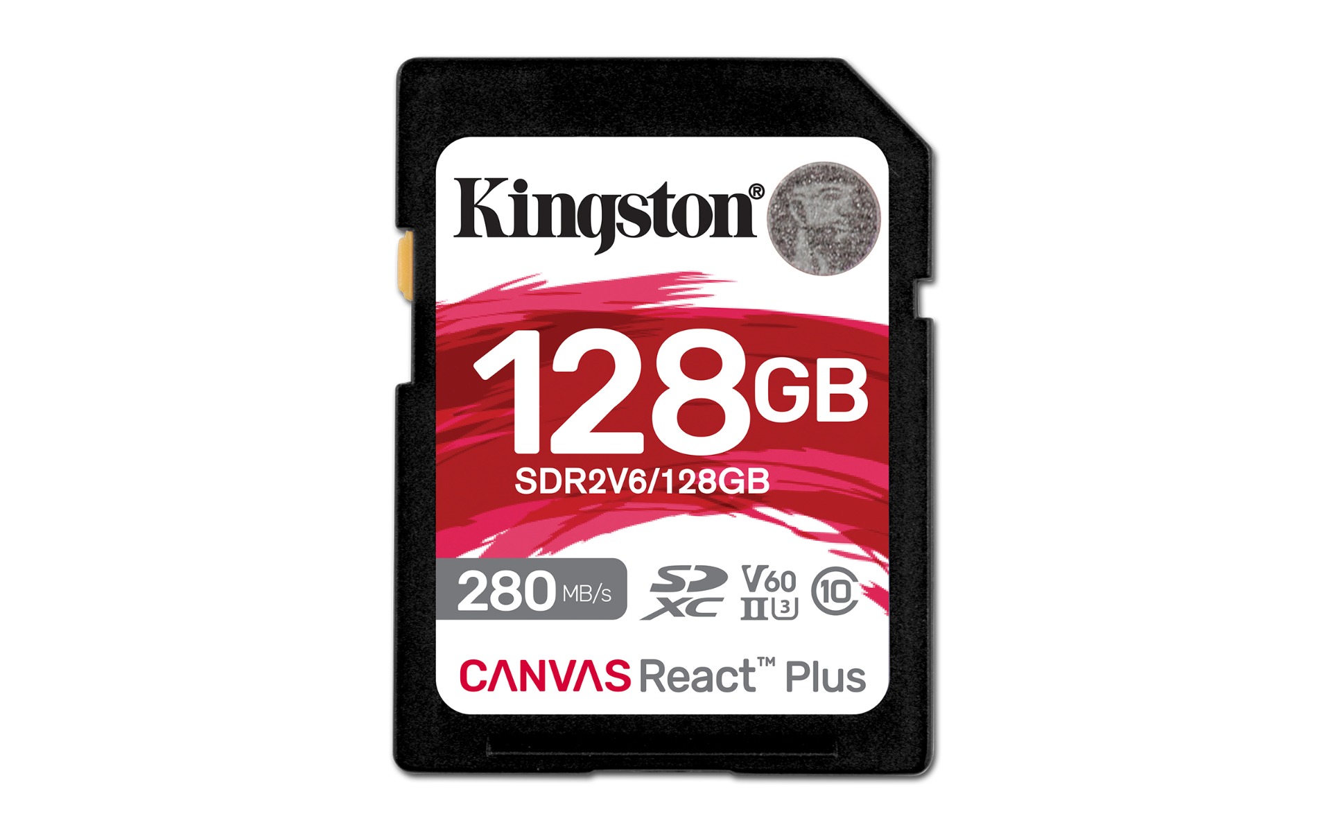 Canvas React Plus V60 SD memory card