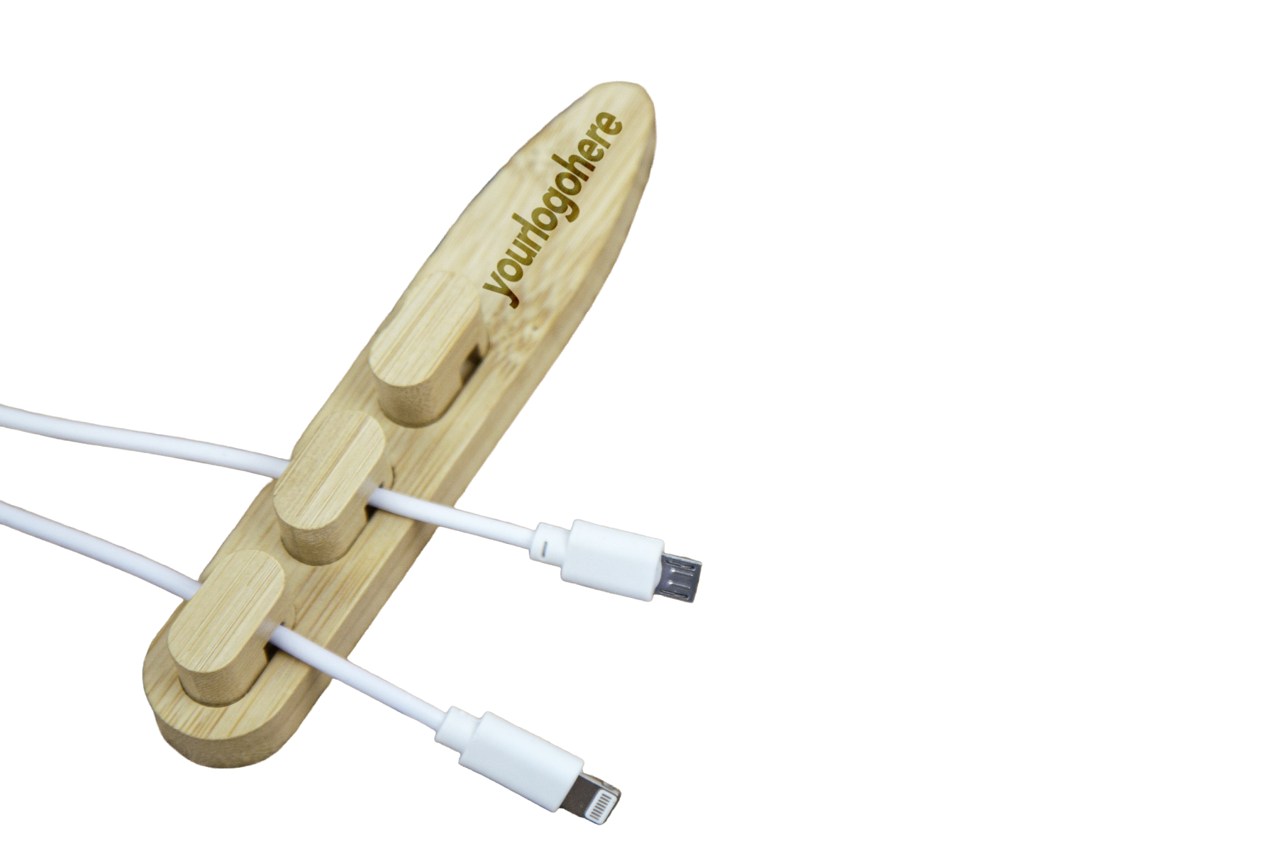 Bamboo Cable Organizer