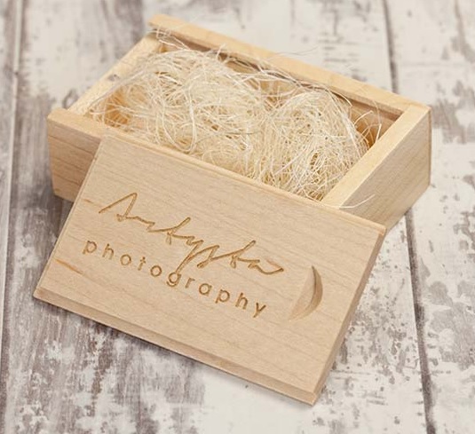 Photography Wooden Slide Box
