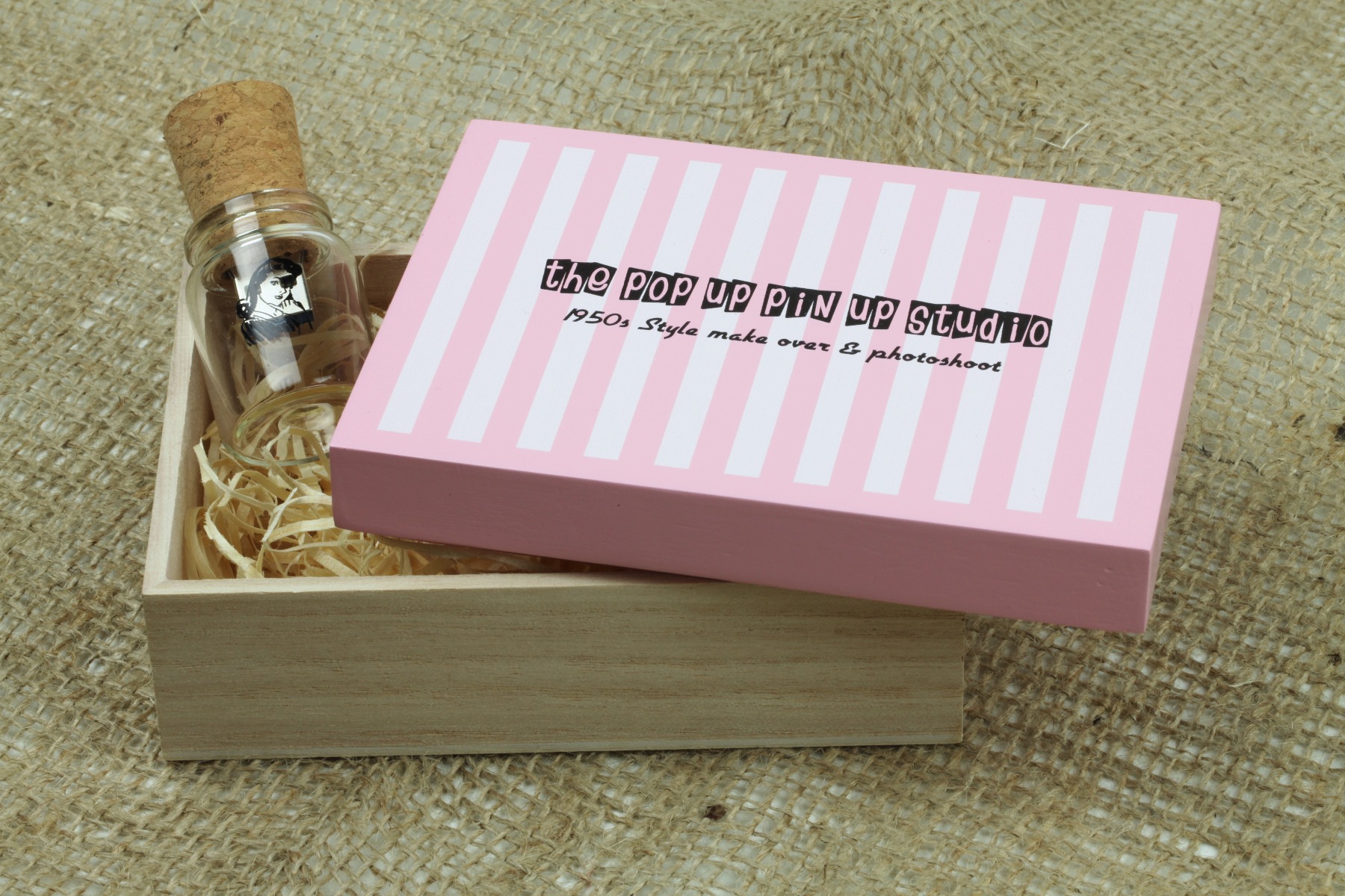 Cork Bottle USB & Pastel Box Bundle