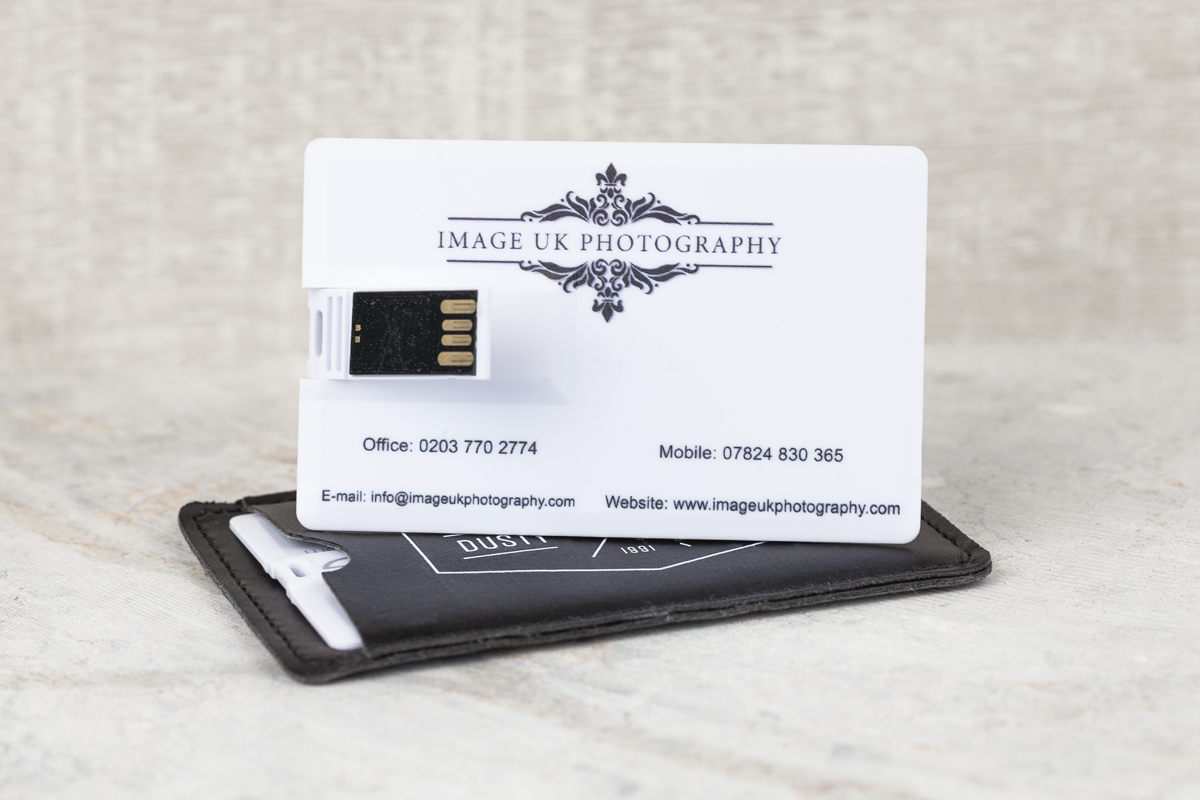 USB Card & Leather Wallet Bundle