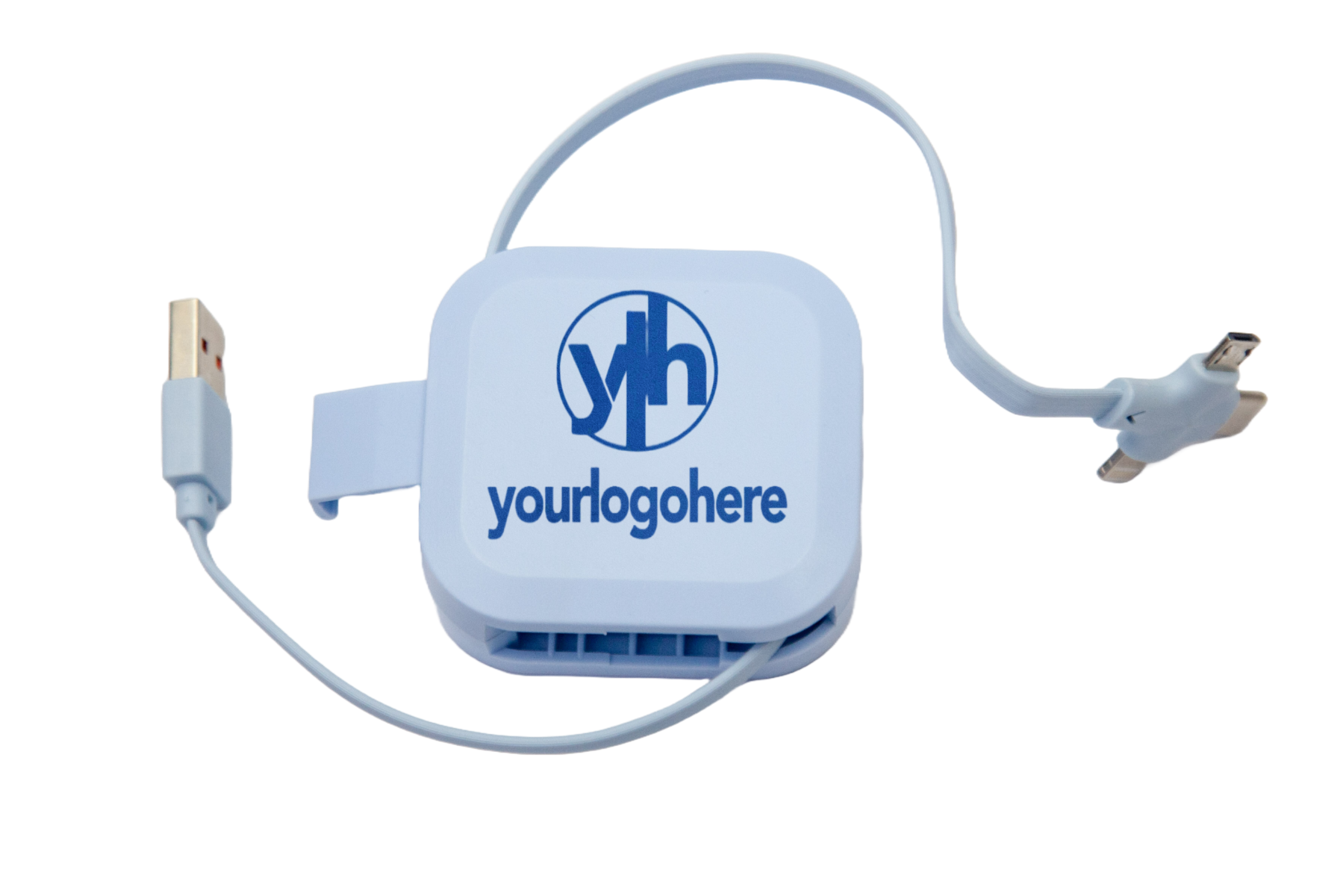 3 in 1 Retractable Square Cable 