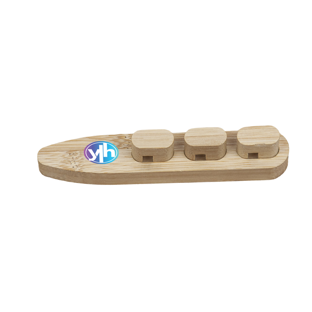 Bamboo Cable Organizer