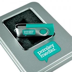 Custom Flash Drive Tin