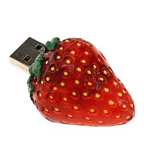 Strawberry USB Flash Drive Strawberry USB Flash Drives