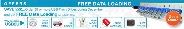 Data Loading USB Sticks