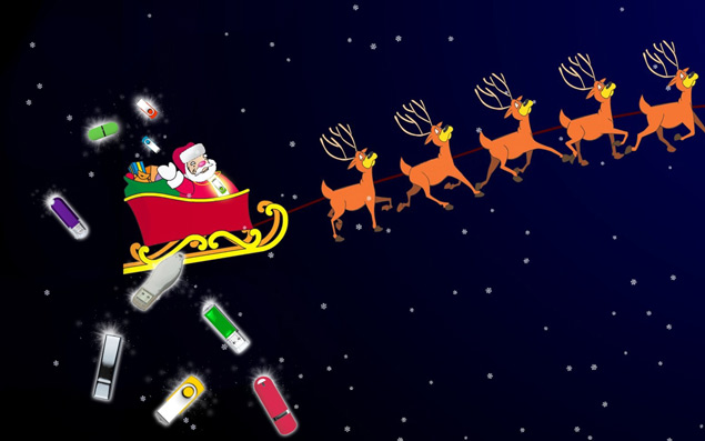 Santa USB Flash Drive