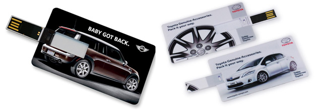 USB Credit Card Flash Drives