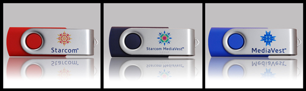 Twister Memory Sticks - Full Colour Process