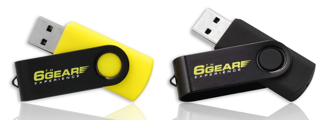 Black and Yellow USB Flash Drives Black and Yellow USB Flash Drives